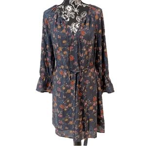 Lucky Brand Blue Floral Dress